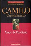 Capa do livro Amor de Perdio de Camilo Castelo Branco