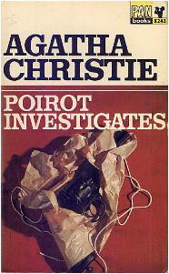 Capa do livro As Investigaes de Poirot de Agatha Christie