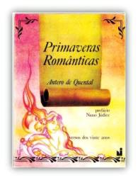 Capa do livro Primaveras Romnticas de Antero de Quental