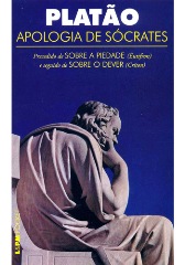 Capa do livro Apologia de Scrates de Plato