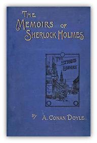 Capa do livro As memrias de Sherlock Holmes de Sir Arthur Conan Doyle