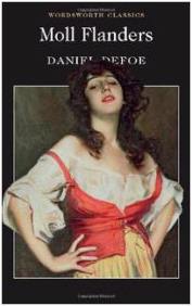 Capa do livro A Vida Amorosa de Moll Flanders de Daniel Defoe