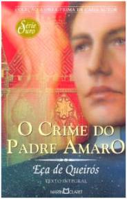 Capa do livro O Crime do Padre Amaro