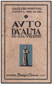 Capa do livro Auto da Alma de Gil Vicente