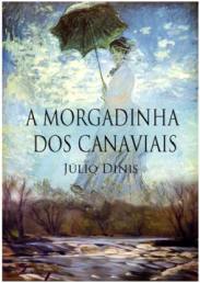 Capa do livro A Morgadinha dos Canaviais de Jlio Dinis