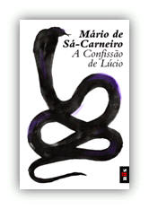 Capa do livro A Confisso de Lcio de Mrio de S-Carneiro