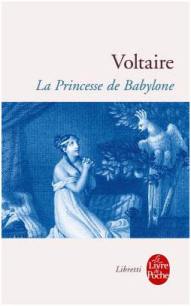 Capa do livro A Princesa da Babilnia de Voltaire